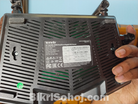 Tenda ac10 dual band router 1200mbps
